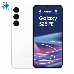Samsung Galaxy S25 FE 5G 17 cm (6.7") Dviguba SIM jungtis C tipo USB 8 GB 256 GB 4900 mAh Balta