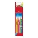 Faber-Castell Jumbo GRIP Blue, Green, Orange, Pink, Yellow 5 pc(s) Faber-Castell Jumbo GRIP Blue, Green, Orange, Pink, Yellow 5 pc(s)