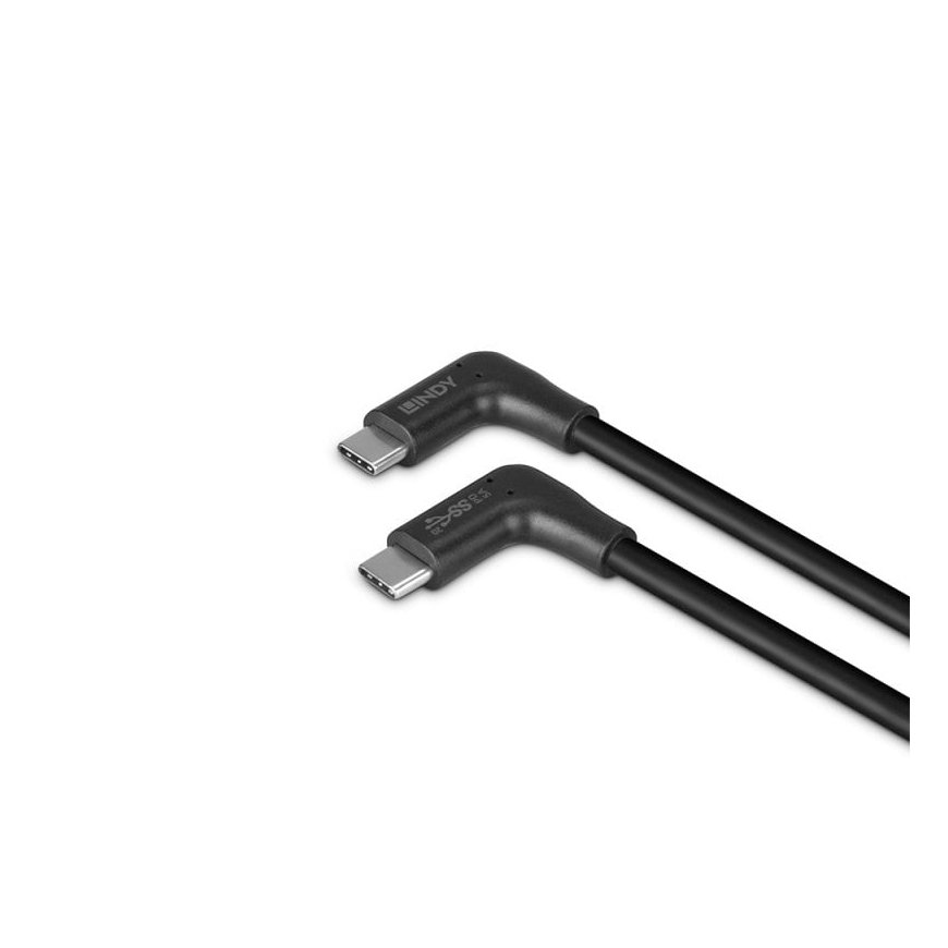 Lindy 32024 USB kabelis USB 3.2 Gen 2 (3.1 Gen 2) 1,5 m USB C Melns – 4