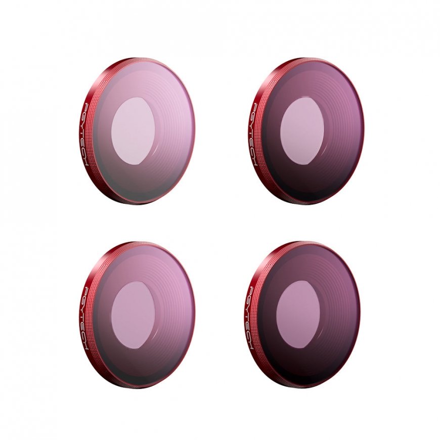 PGYTECH OSMO ACTION 3 ND Set (ND 8 16 32 64) (Professional)