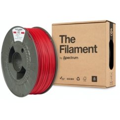 Spectrum Filaments TF-24020 3D printēšanas materiāls Polietilēna tereftalāta glikols (PETG) Sarkans 1 kg
