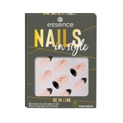 Essence Nails in style Sormenkynnet Monivärinen Kuvio 12 kpl Kupla