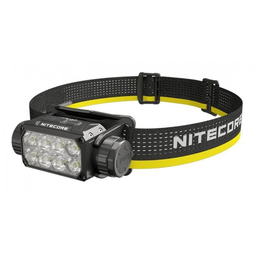 Nitecore HC75 UHE Melns, Dzeltens Pieres
