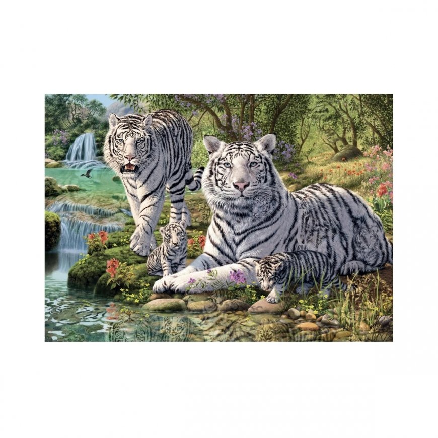Dino peitepusle 1000 tk: baltasis tigresas – 2