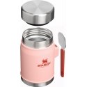 Stanley The Legendary Classic Food Jar toidu termos ja spork, 0,41 l, Peach Rose Stanley The Legendary Classic Food Jar toidu termos ja spork, 0,41 l, Peach Rose
