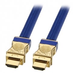 Lindy 3m Gold HDMI Cable HDMI кабель HDMI Тип A (Стандарт) Синий