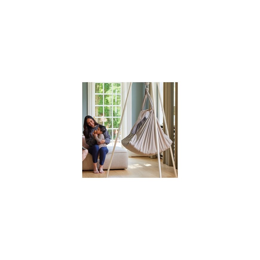 Membantu Premium baby hammock Rāmja šūpuļtīkls 1 persona(s) Pelēks – 4