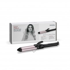 BaByliss C332E plaukų formavimo šukos Garbanojimo žnyplės Šiltas Juoda, Rožinė 1,8 m
