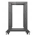 Lanberg OR01-6818-B püstik 18U Eraldiseisev serverikapp Must Lanberg OR01-6818-B püstik 18U Eraldiseisev serverikapp Must
