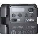Godox LED6R kameras zibspuldze Videokameras zibspuldze Melns Godox LED6R kameras zibspuldze Videokameras zibspuldze Melns