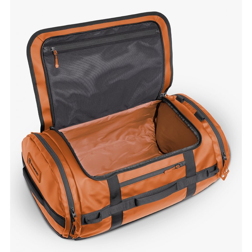 WANDRD Carryall stiprināta auduma soma 60 L Oranžs – 2