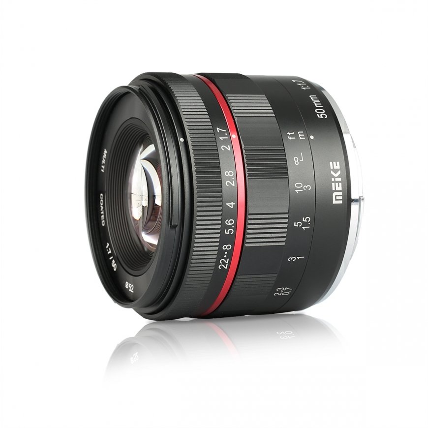 Meike 50mm F/1.7 MILC Black