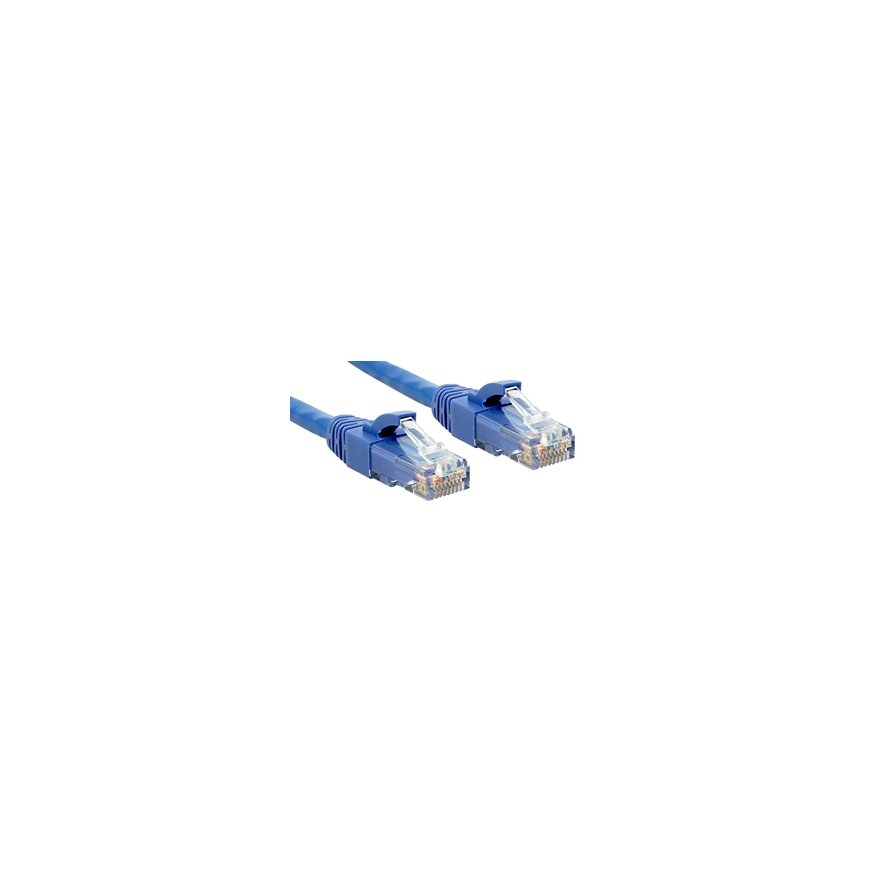 Lindy Cat.6 UTP Premium 10.0m сетевой кабель Синий 10 m