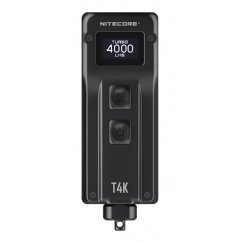 Nitecore T4K žibintuvėlis Juoda Raktų grandinėlė su žibintuvėliu LED