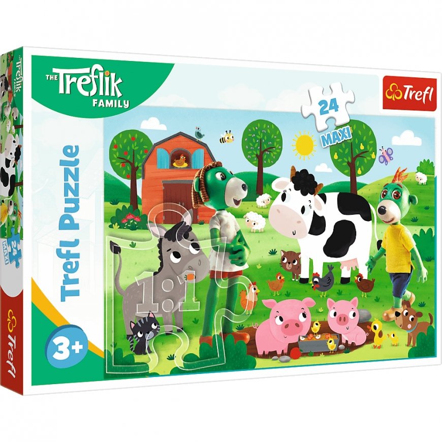 Trefl 14361 puzzle Jigsaw puzzle 24 pc(s) Cartoons