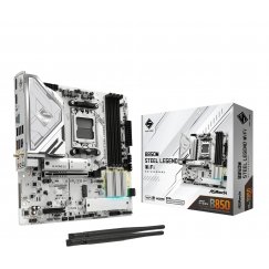Asrock B850M Steel Legend WiFi AMD B850 Pistoke AM5 mikro ATX