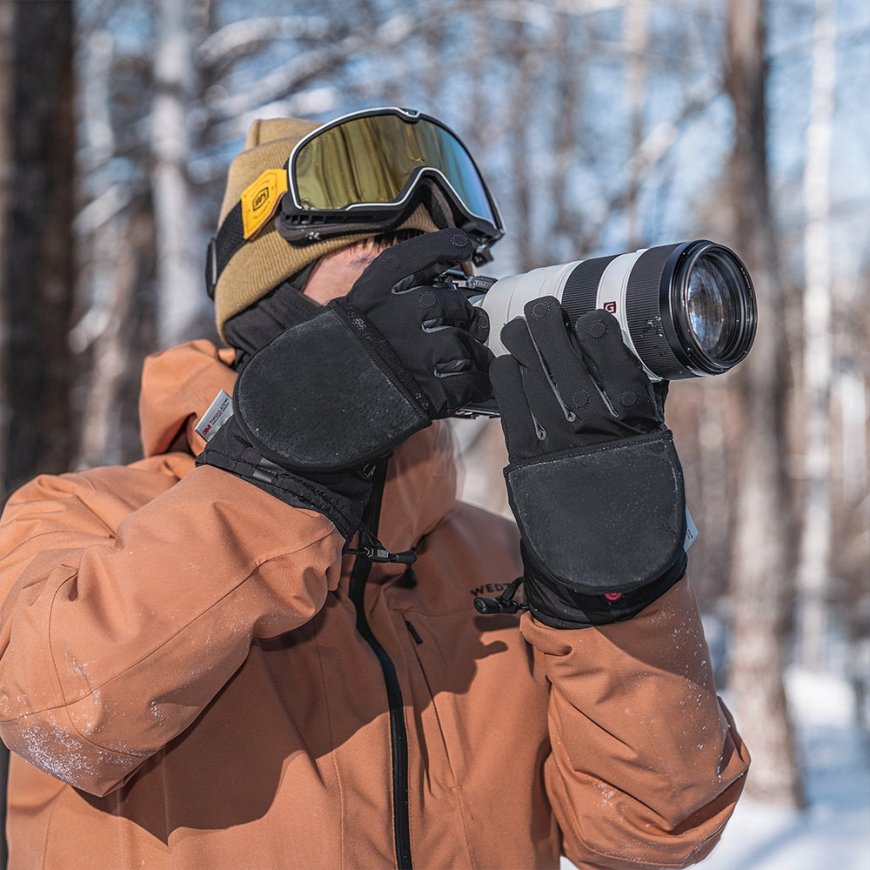 PGYTECH P-GM-203 photographer's clothing Перчатки Черный XL Унисекс – 5