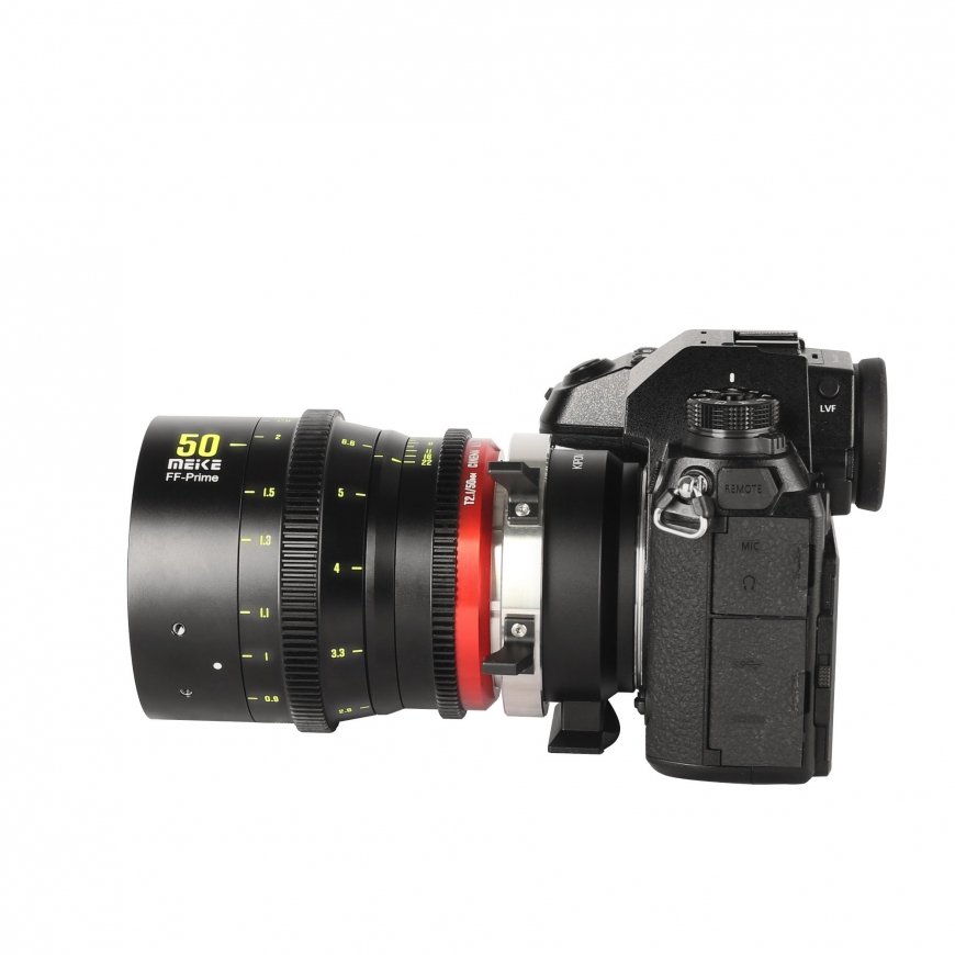 Meike 50 mm T2.1 FF Camcorder Cinema lens Black – 4