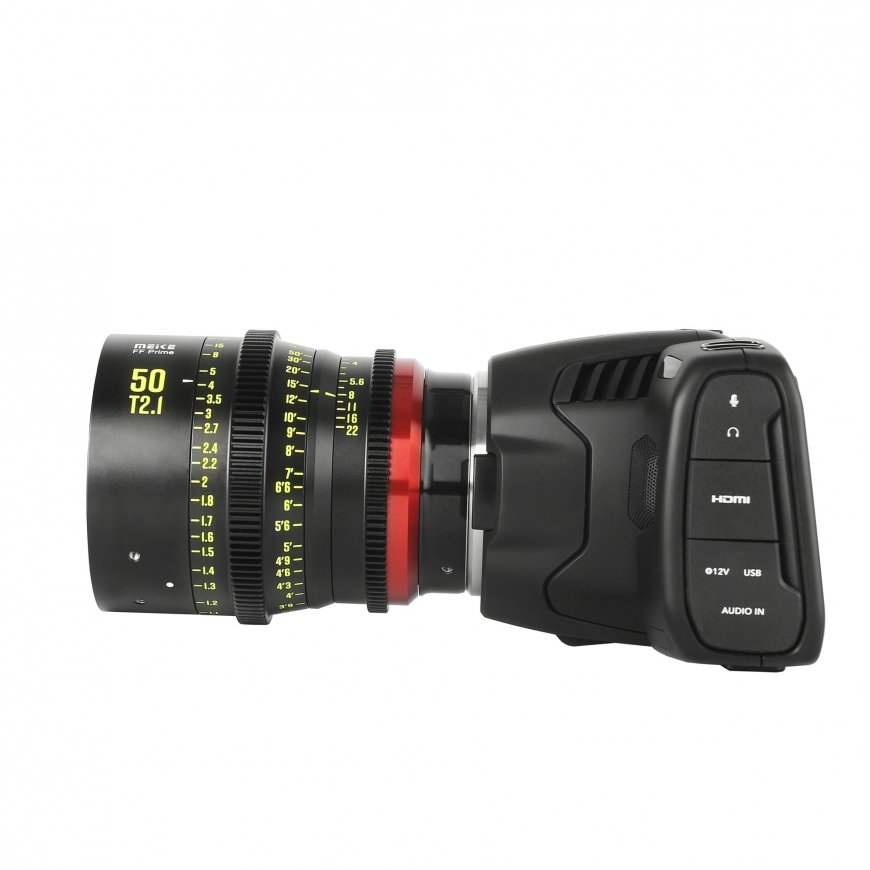 Meike 50 mm T2.1 FF Videokaamera Kinoobjektiiv Must – 5