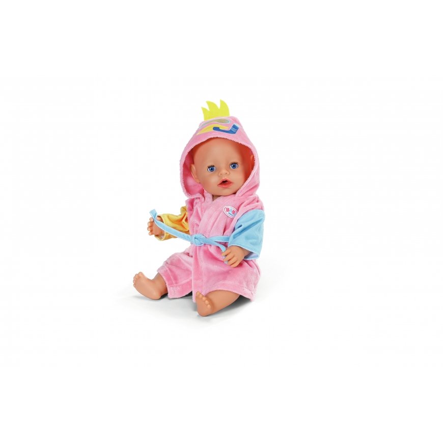 BABY born Bath Bathrobe 43cm Lėlės chalatas – 3