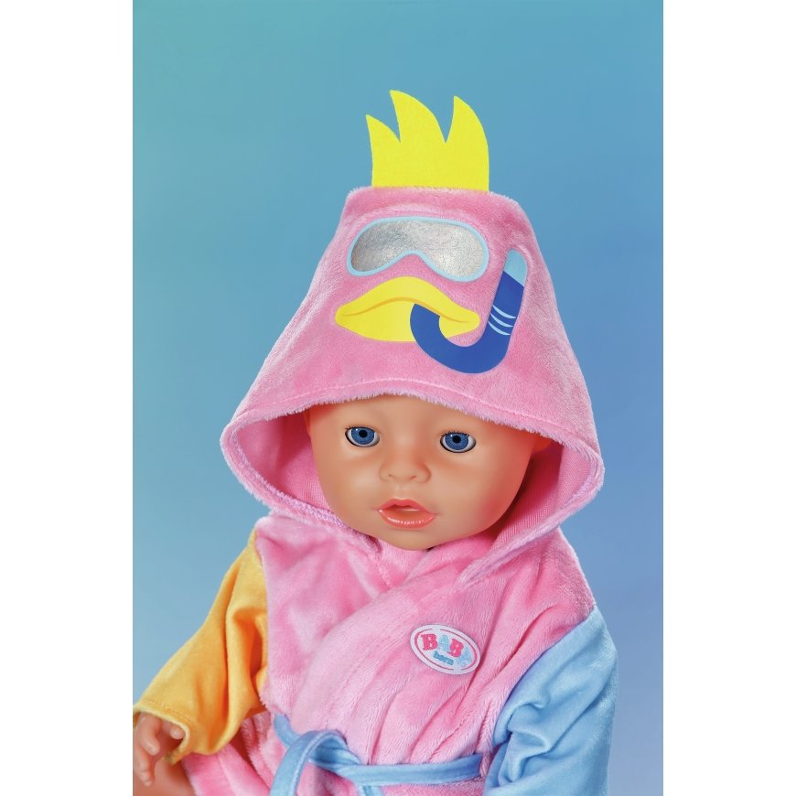 BABY born Bath Bathrobe 43cm Lėlės chalatas – 5