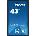 iiyama TF4339AS-B1AG монитор для ПК 108 cm (42.5") 3840 x 2160 пикселей 4K Ultra HD LED Сенсорный эк iiyama TF4339AS-B1AG монитор для ПК 108 cm (42.5") 3840 x 2160 пикселей 4K Ultra HD LED Сенсорный эк