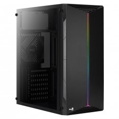 Aerocool Split Midi Tower musta