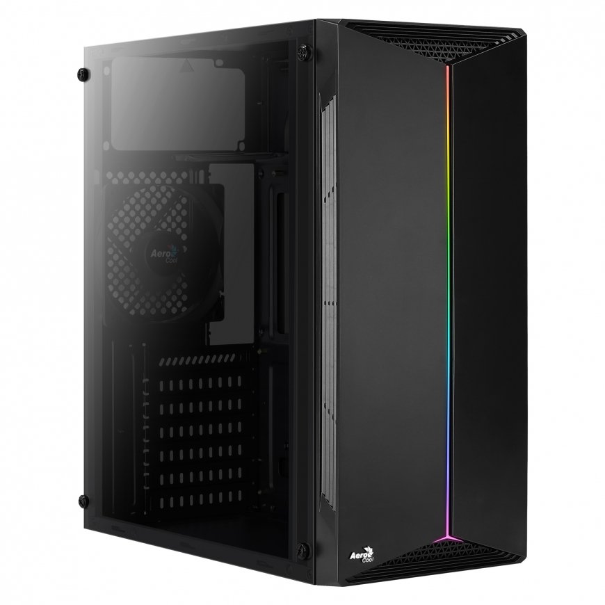 Aerocool Split Midi Tower musta
