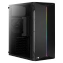 Aerocool Split Midi Tower musta