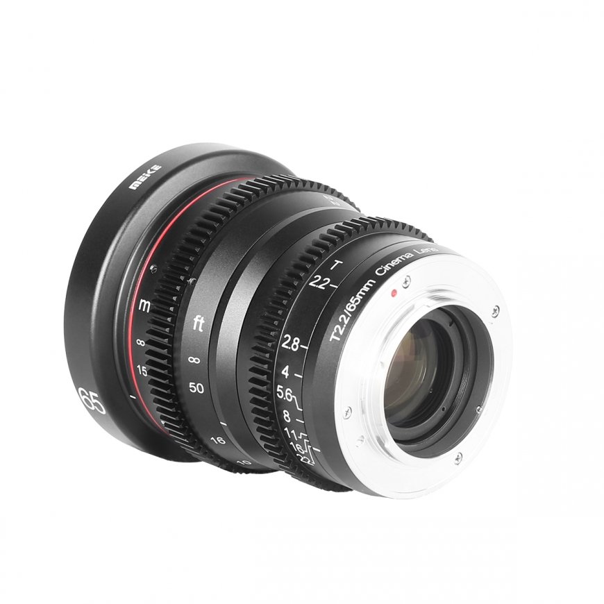 Meike 65mm T2.2 SLR Elokuvaobjektiivi musta – 2