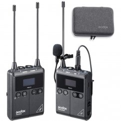 Godox WMicS1 Melns Lavalier/Lapel mikrofons