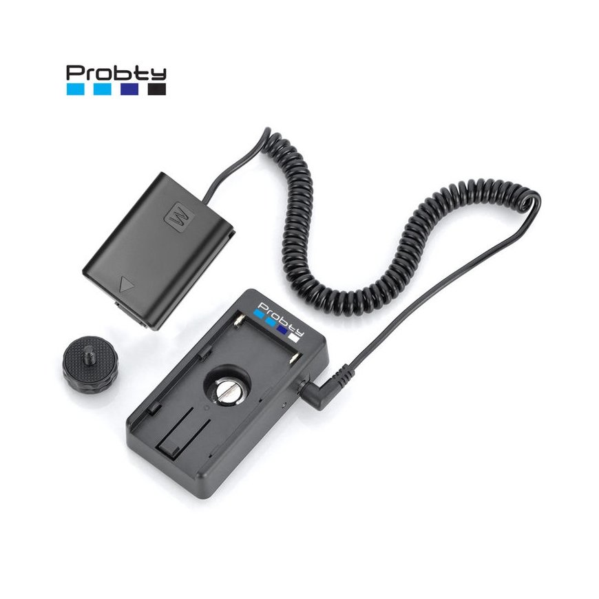 Adapteris - Caruba NP FZ100 Dumija Akumulators ar F970 Plati – 2