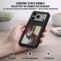 4smarts E-Ink mobile phone case 16 cm (6.3") Cover Black