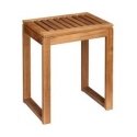 Wenko Acacia Wood Bath Stool FONDI, height 46 cm Wenko Acacia Wood Bath Stool FONDI, height 46 cm