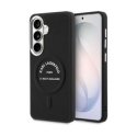 Чехол Guess FD678 с логотипом треугольника «MagSafe» для Samsung Galaxy S26, черный Чехол Guess FD678 с логотипом треугольника «MagSafe» для Samsung Galaxy S26, черный
