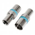 Spacetronik TV socket IEC female, twisted TV-IECF02, 50 pcs. Spacetronik TV socket IEC female, twisted TV-IECF02, 50 pcs.
