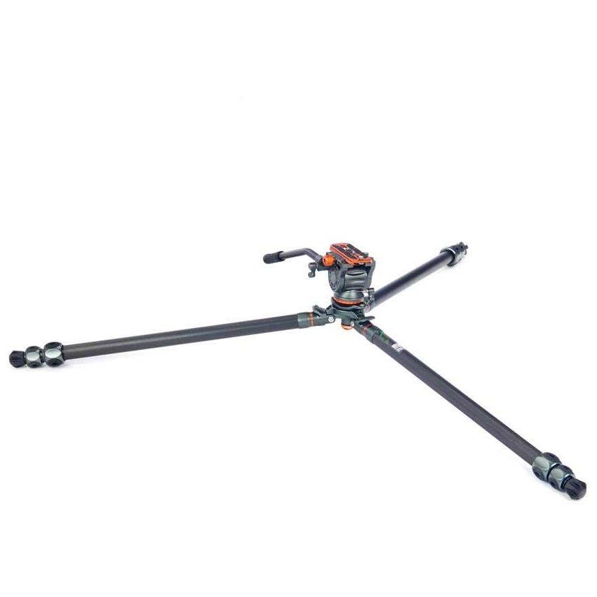 Statiiv - 3 Legged Thing Legends Mike & AirHed Cine 14kg Süsinikkiud – 2