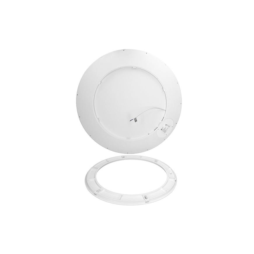 "Solight" LED Ceiling Light with Remote Control "Estela White", 50 W, 5400 lm, 60 cm, URG19, pendant and surface-mounted. – 2