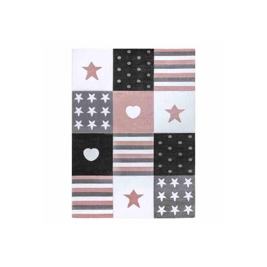 Розовый коврик TINIES TEENY 120x170 Hakano – 2