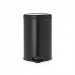 Brabantia 114106 atkritumu tvertne 20 L Apaļš Melns