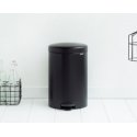 Brabantia 114106 урна для мусора 20 L Круглый Черный