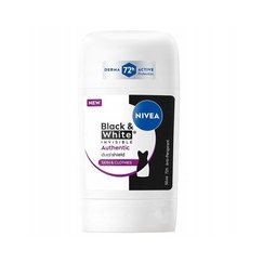 Nivea "Black & White Invisible Authentic" antiperspirant with moisturizing effect, 50 ml