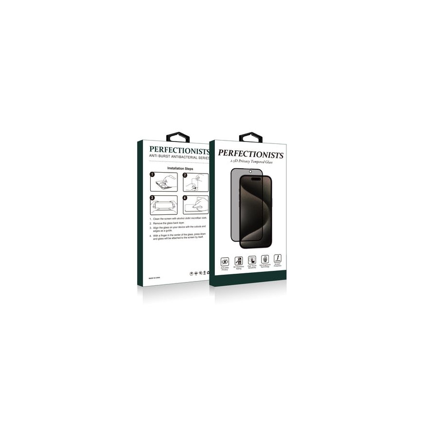 2.5D Protective Glass for Samsung S931 S25 Black – 2