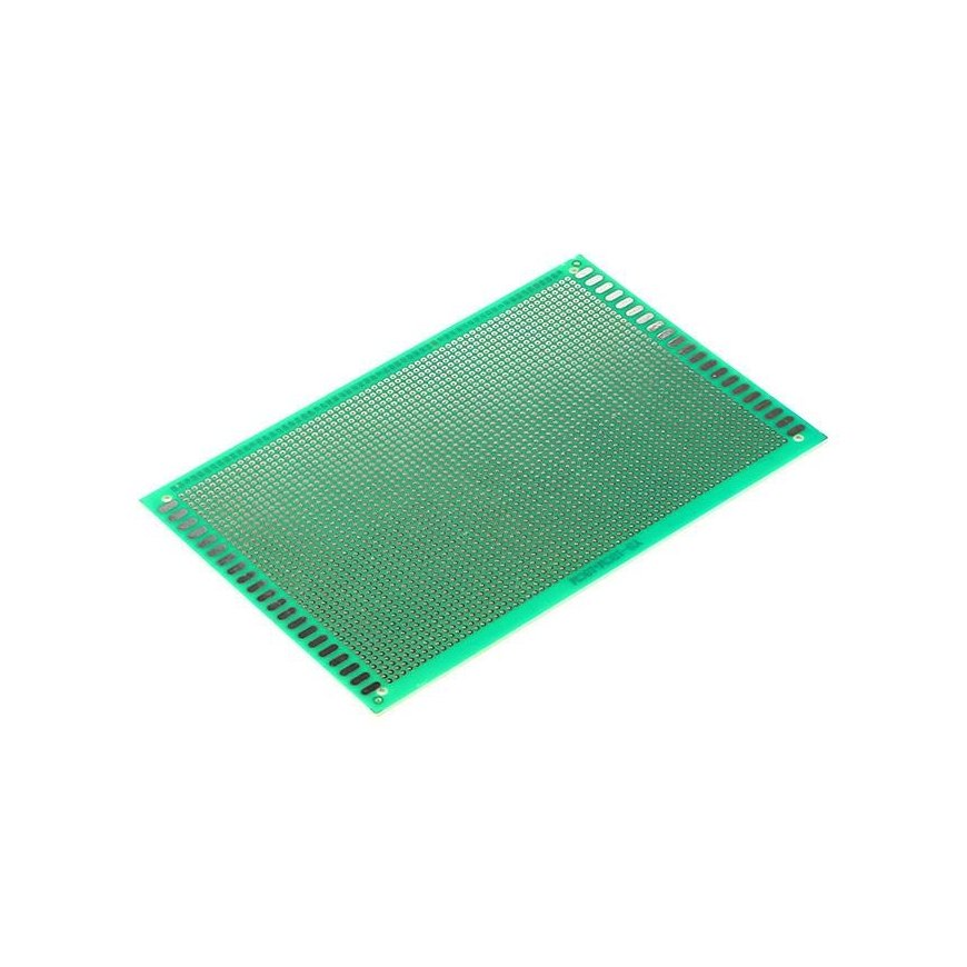 OEM Монтажная плата двусторонняя - 12x18 см