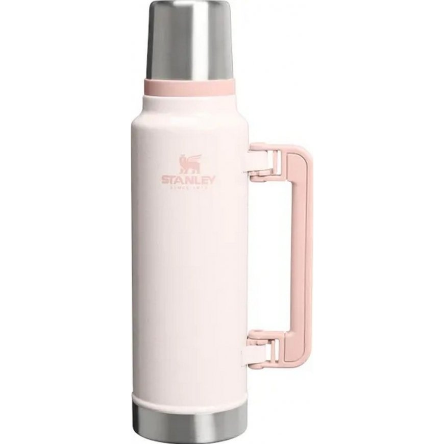 Stanley Classic Legendary Bottle 1.4 L Hammertone Rose Quartz Color – 2