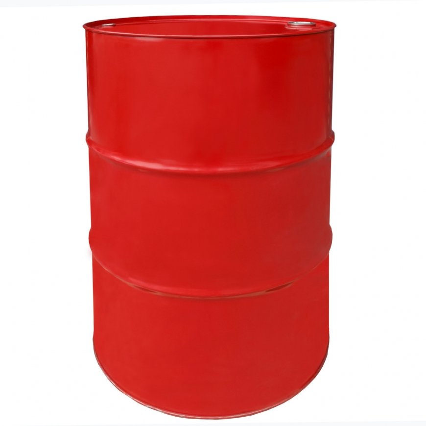 Beczkopol Teräksinen metallitynnyri TH 216,5L uri urilla, 3/4 ja 2 korkkia kannessa - Musta MIX – 2