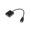 Cabletech адаптер HDMI разъем - VGA + AUDIO разъем