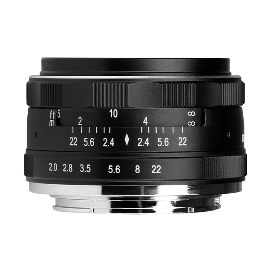 Meike 50mm F2.0 MILC Standarta objektīvs Melns – 2