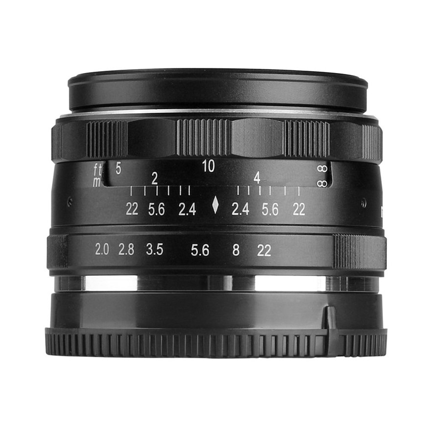 Meike 50mm F2.0 MILC Standarta objektīvs Melns – 3