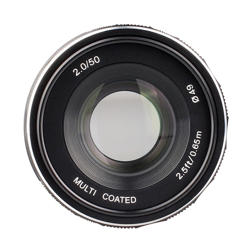 Meike 50mm F2.0 MILC Standarta objektīvs Melns – 4